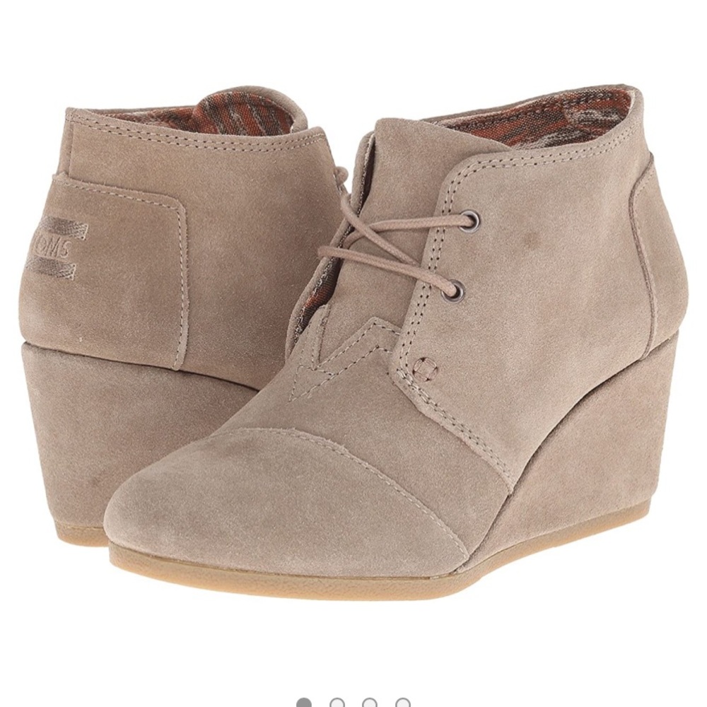 Toms wedge boots